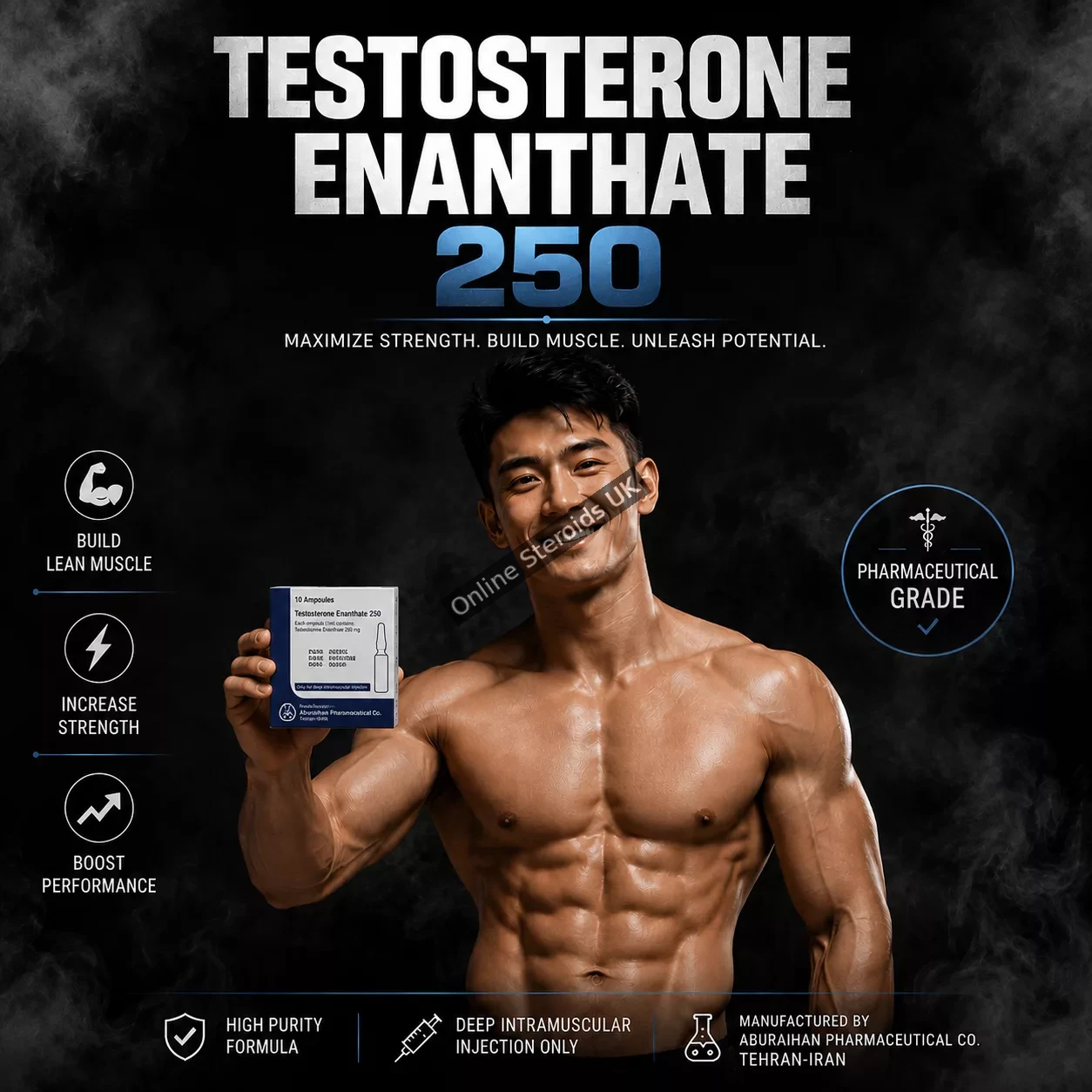 Buy Aburaihan Testosterone Enanthate 250 - Pharma Grade