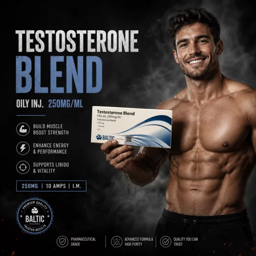 Buy Testosterone Blend AKA Sustanon 250mg/ml 10 x 1ml Ampoules Baltic Pharmaceuticals