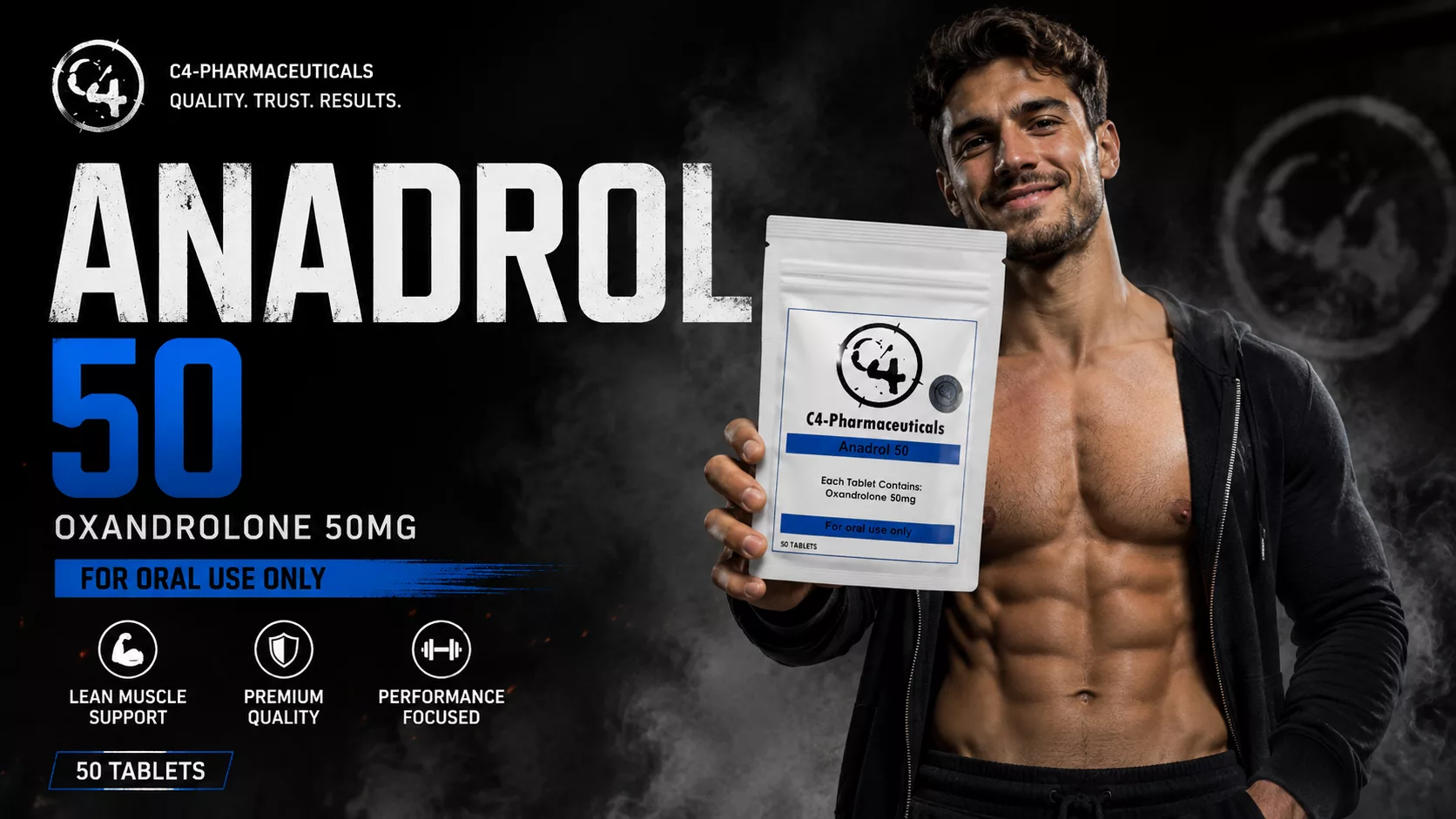 Buy Anadrol 50 mg x 50 Tablets UK Online