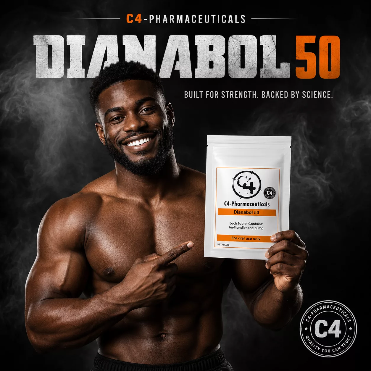 Dianabol 50 – 50mg x 50 tabs