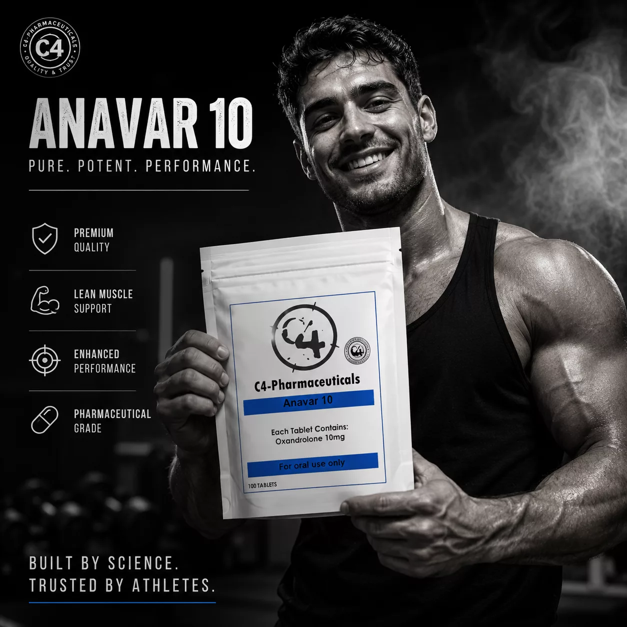 Buy Anavar UK 10mg x 100 Tablets