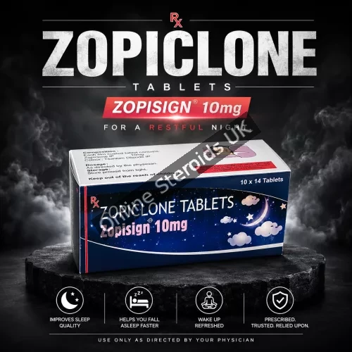 BUY ZOPICLONE 10MG X 140 TABS BY HAB PHARMA ZOPISIGN 10MG