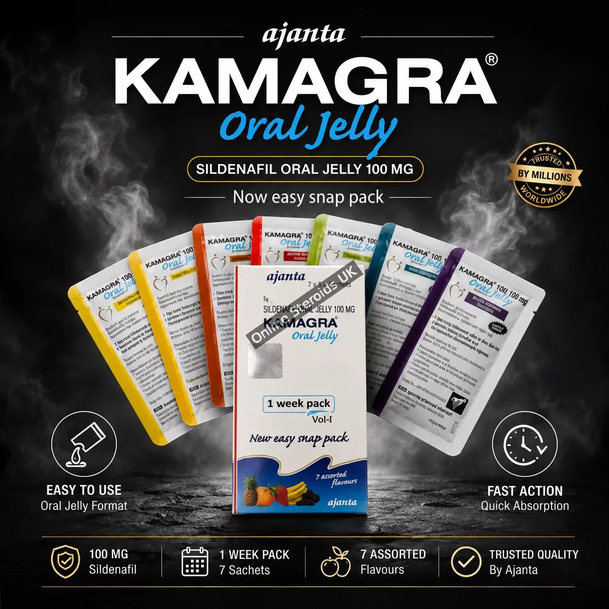 Viagra Jelly 100mg x 7 - Kamagra