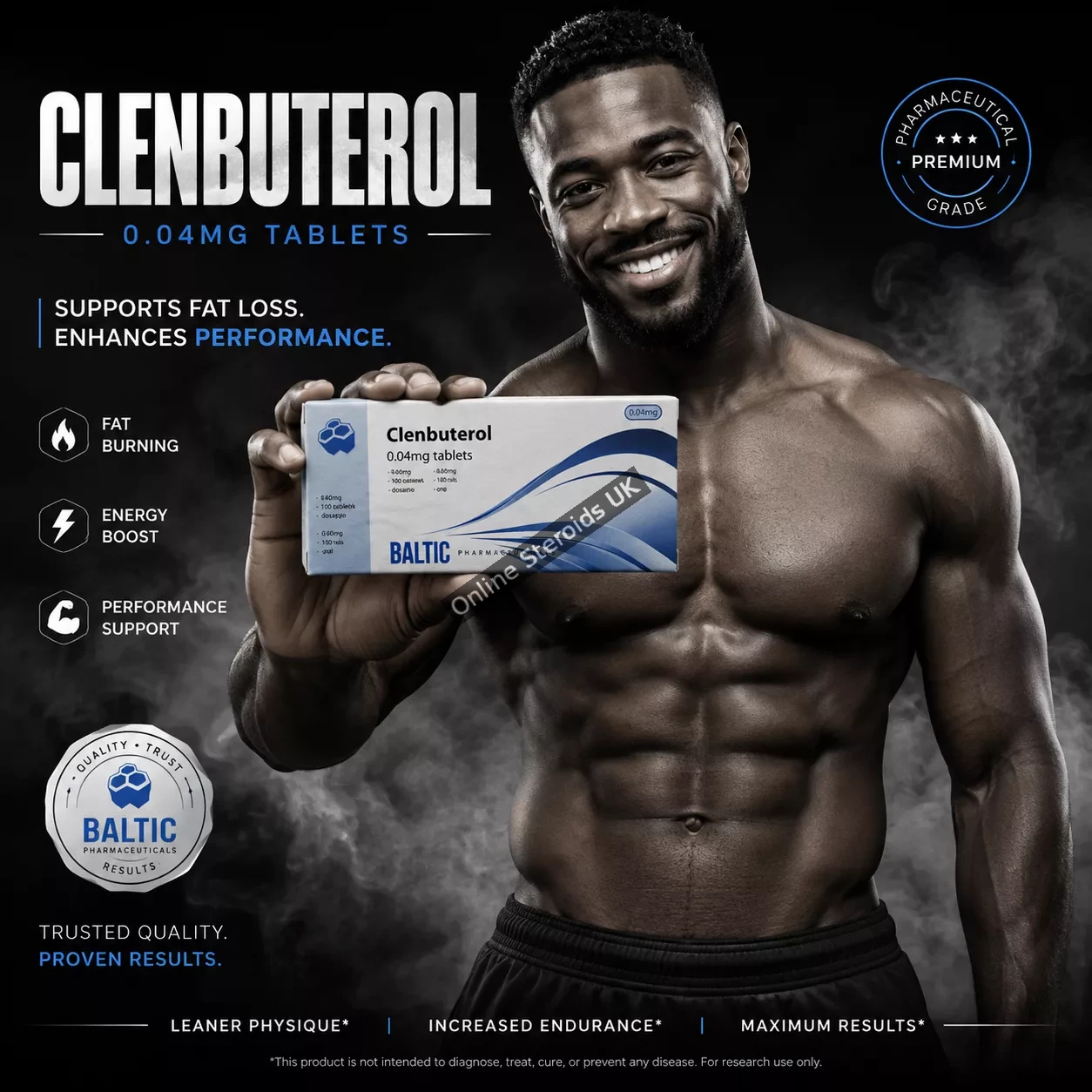 Clenbuterol 40mcg x 100 tabs