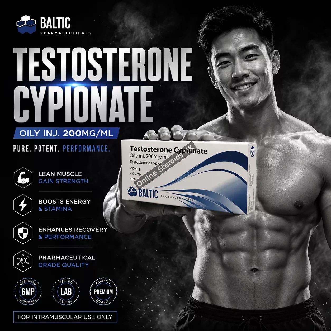 Buy Testosterone Cypionate 200 mg/ml