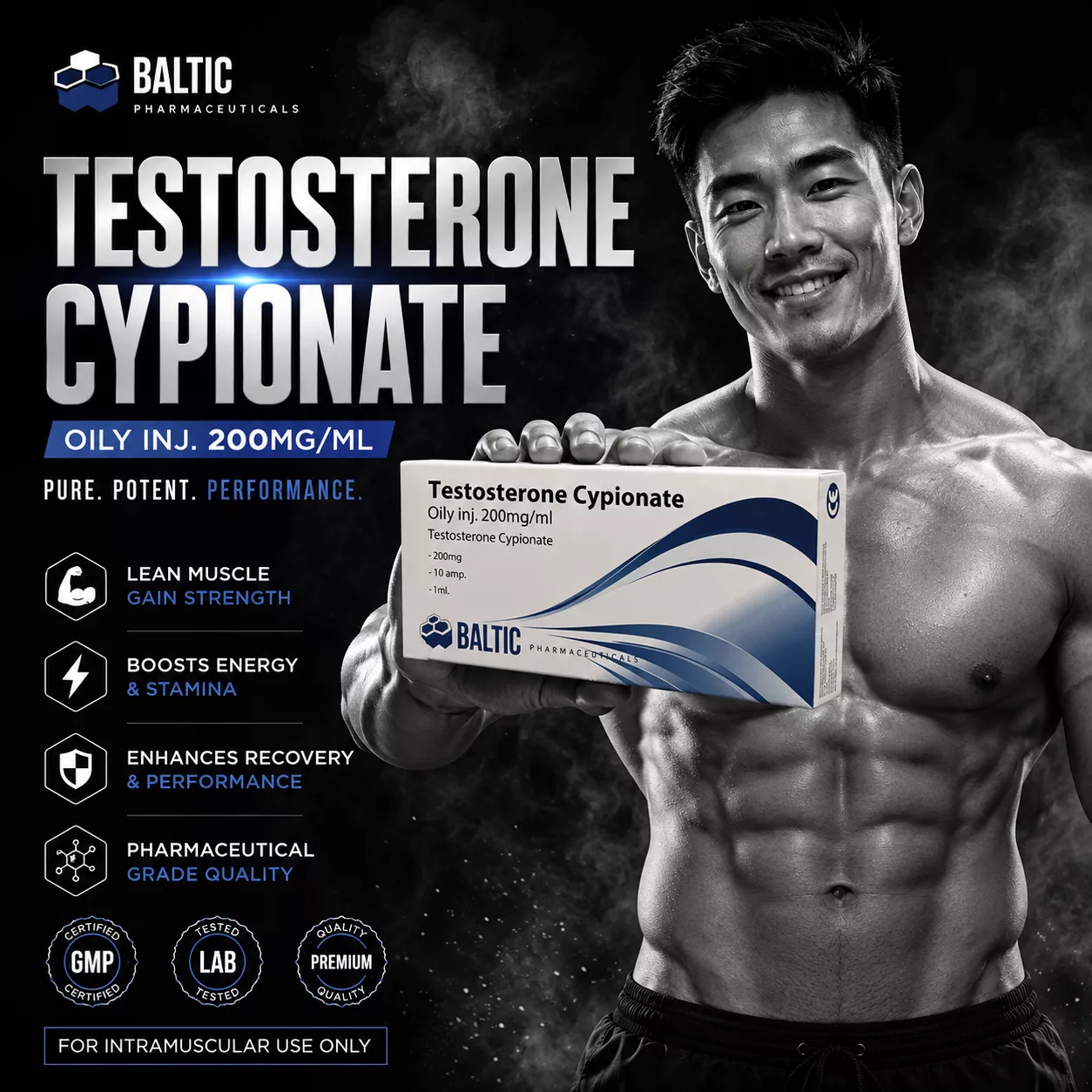 Buy Testosterone Cypionate 200 mg/ml