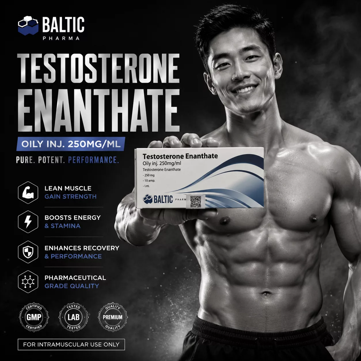Buy Testosterone Enanthate 250mg/ml