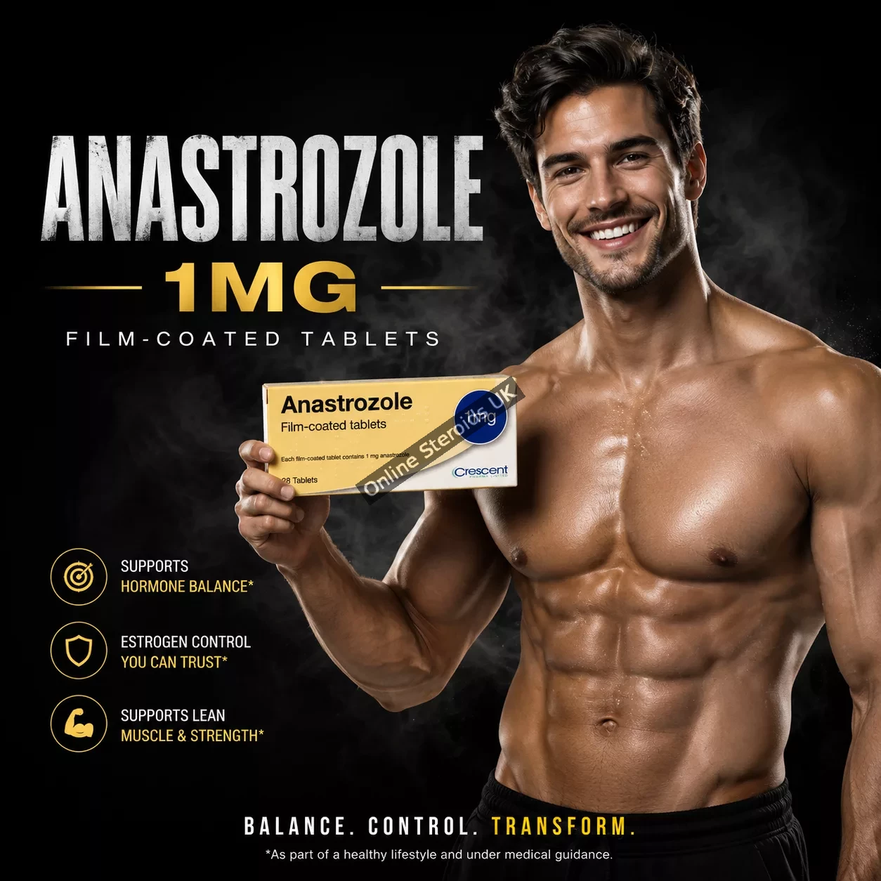 BUY ARIMIDEX (ANASTROZOLE) - 1MG x 28 TABS