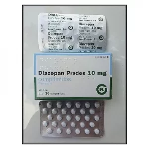 BUY DIAZEPAM 10MG X 30 TABS (valium) by Prodes/Kern Pharma