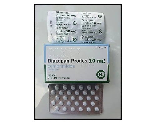 BUY DIAZEPAM 10MG X 30 TABS (valium) by Prodes/Kern Pharma