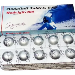 Buy Modafinil (Modvigil) - 200mg x 50 Tablets