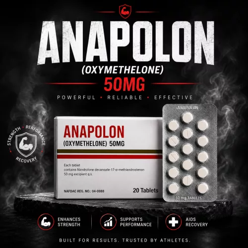 ANAPOLON (OXYMETHELONE) 50MG 20 X TABLETS ABDI IBRAHIM