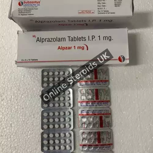 Buy Alprazolam Tablets I.P. 1 mg (Alpzar 1 mg)