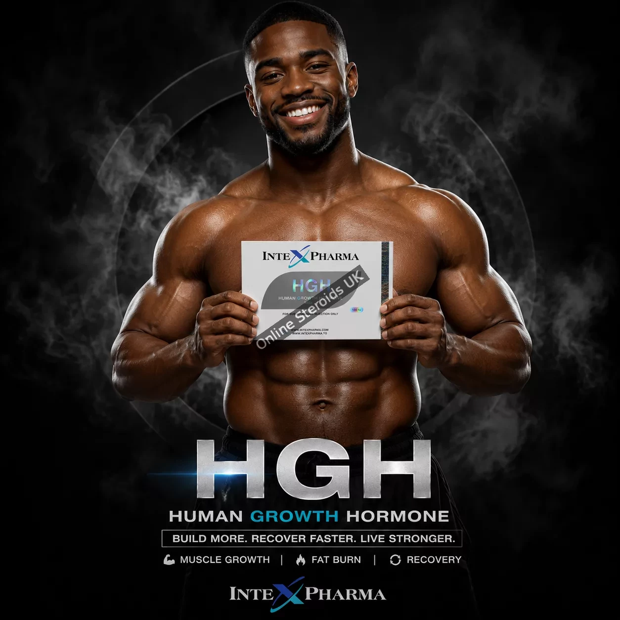Intex Pharma (Human Growth Hormone) HGH 100IU 10 x 10ius vials