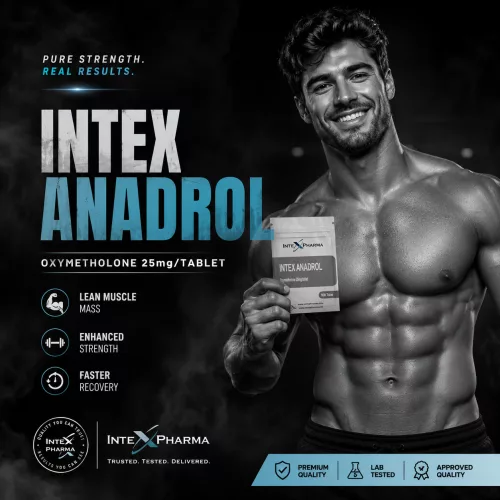 Intex Pharma Anadrol 25mg x 100 tabs