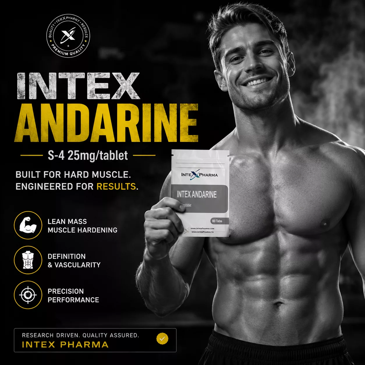 Intex Pharma Andarine S4 (25mg)