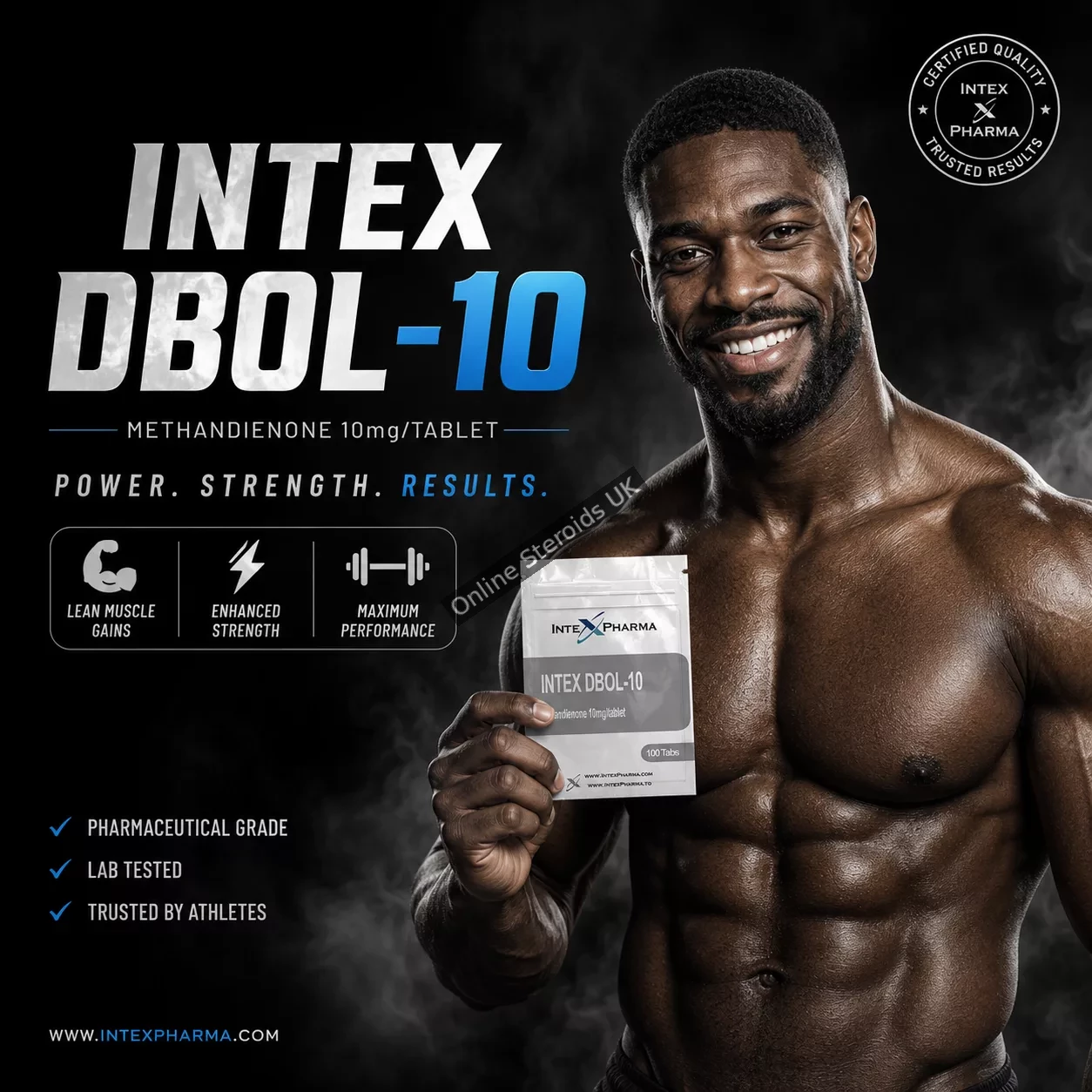 Intex Pharma Dbol 10mg x 100 tabs (Dianabol)
