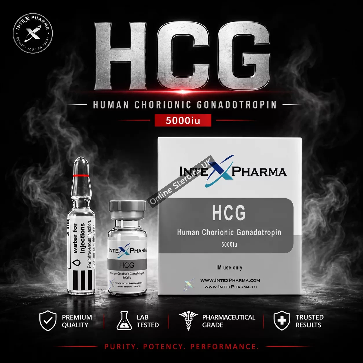 Intex Pharma HCG 5000iu