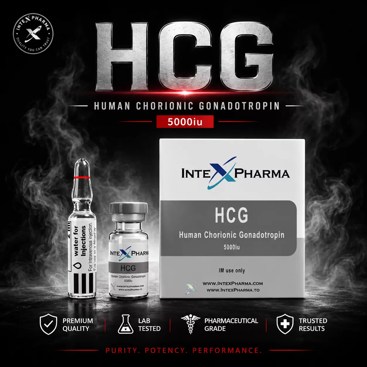 Intex Pharma HCG 5000iu