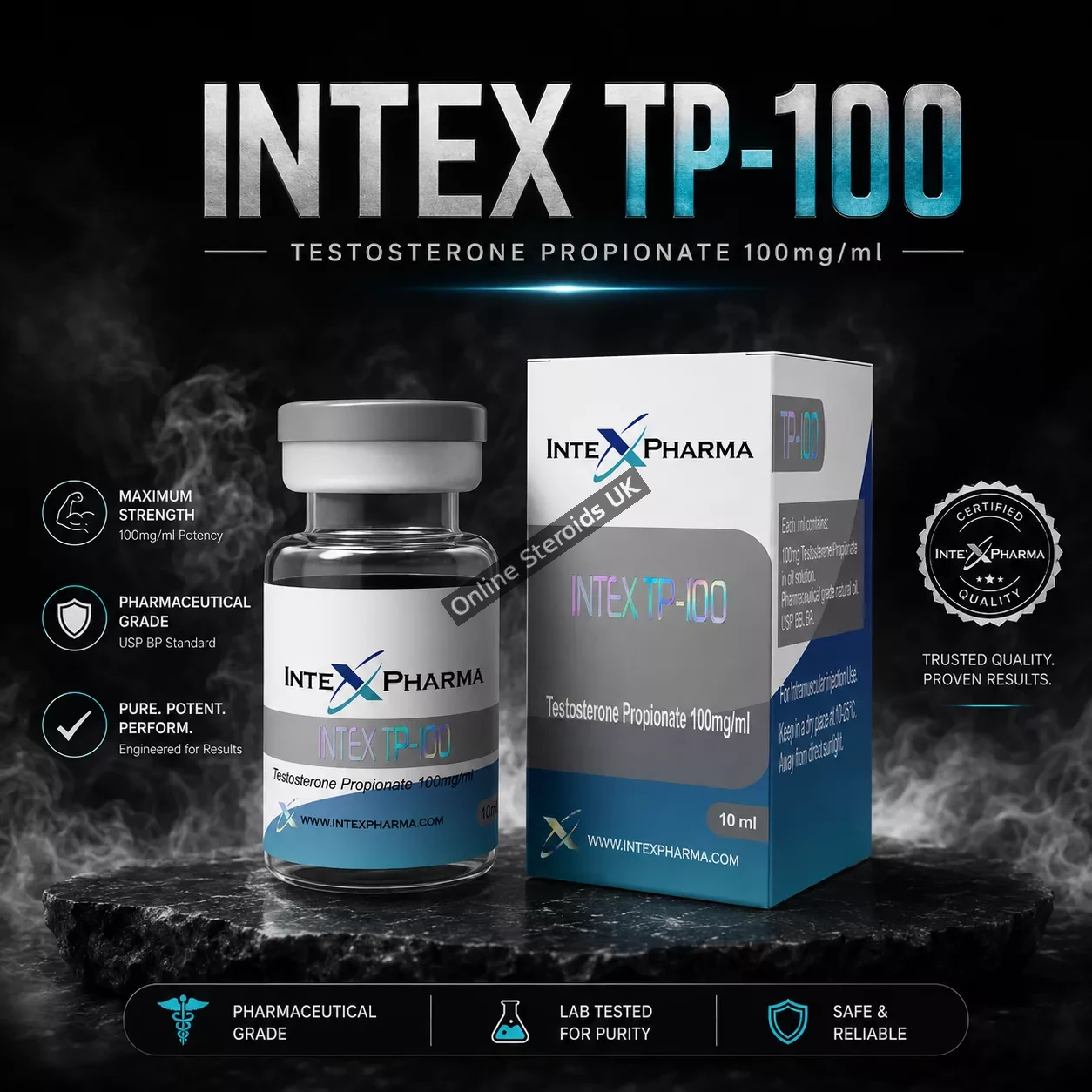 Intex Pharma TP-100 (Testosterone Propionate)