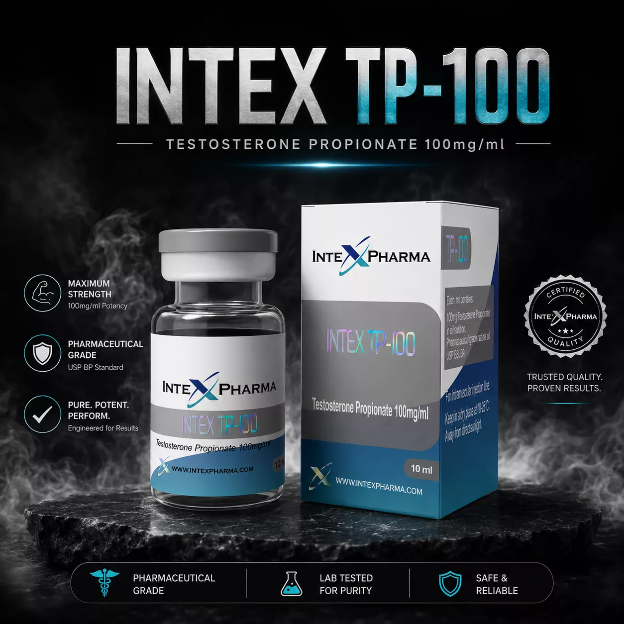 Intex Pharma TP-100 (Testosterone Propionate)