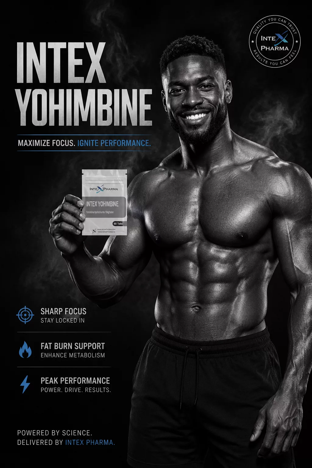 Intex Pharma Yohimbine Hydrochloride 15mg x 60 tabs