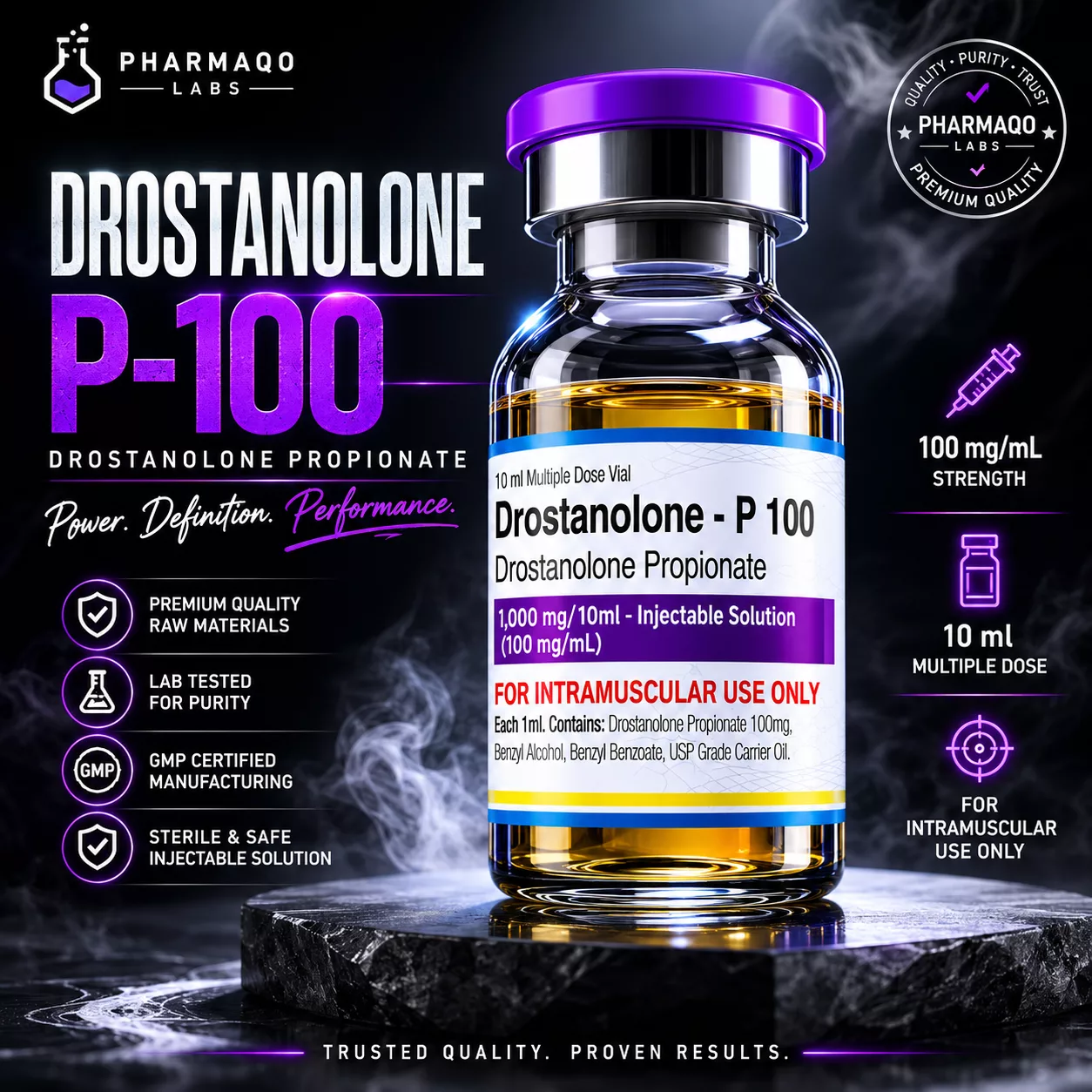 Pharmaqo – Drostanolone-P 100 - Masteron 100