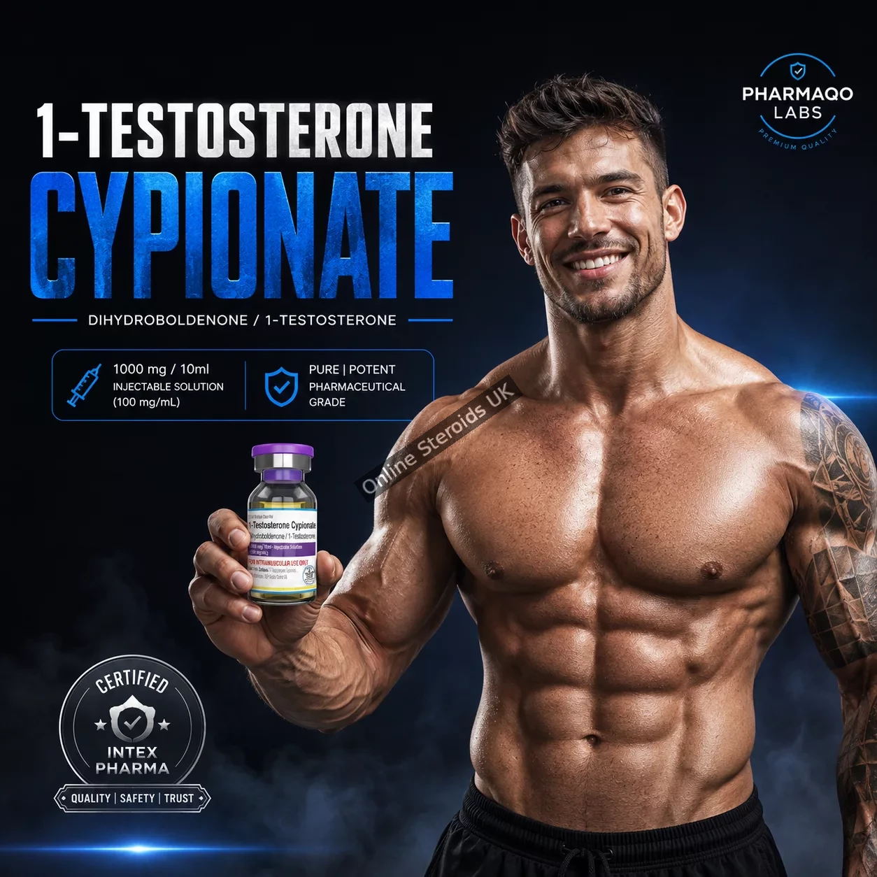 Pharmaqo – Testosterone-C 200 – Test Cypionate