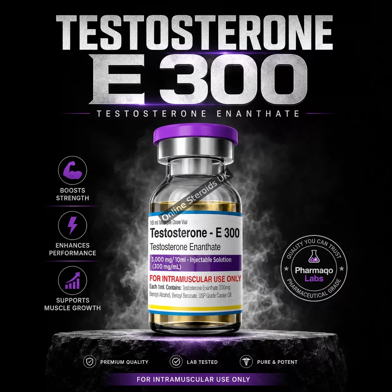 Pharmaqo Labs – Testosterone-E 300