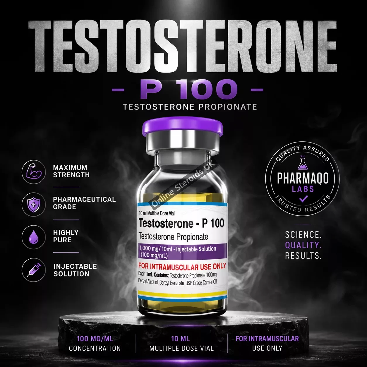Pharmaqo Labs – Testosterone-P 100