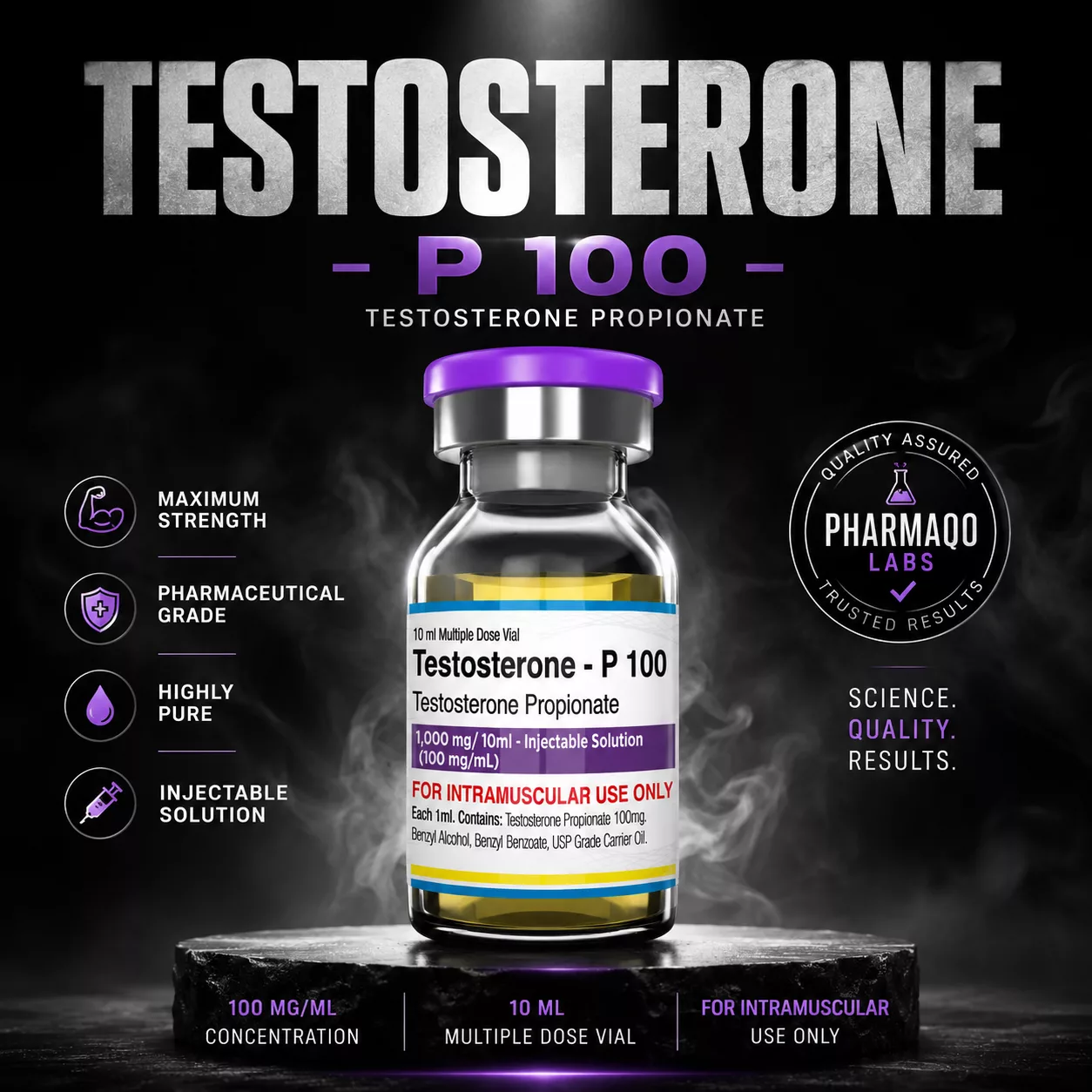 Pharmaqo Labs – Testosterone-P 100