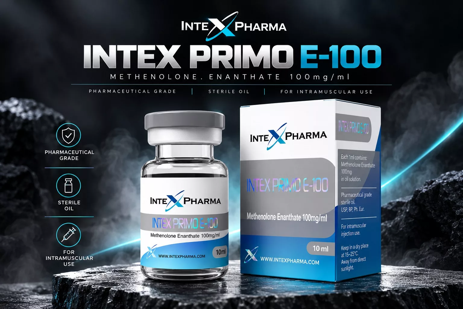 Buy Primo 100 (Methenolone Enanthate) - Intex Pharma