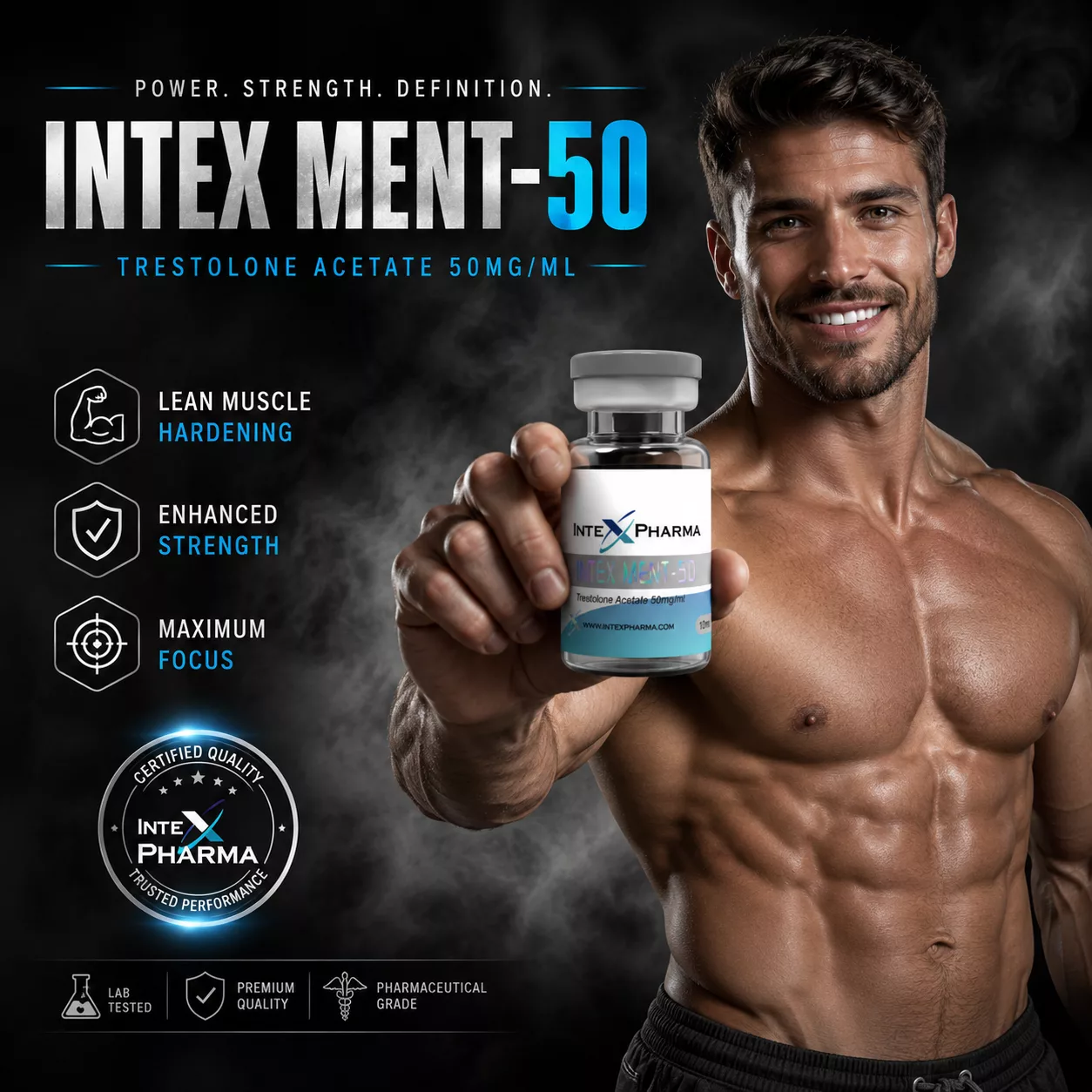 Intex Pharma Trestolone Acetate 50mg/ml (MENT 50)