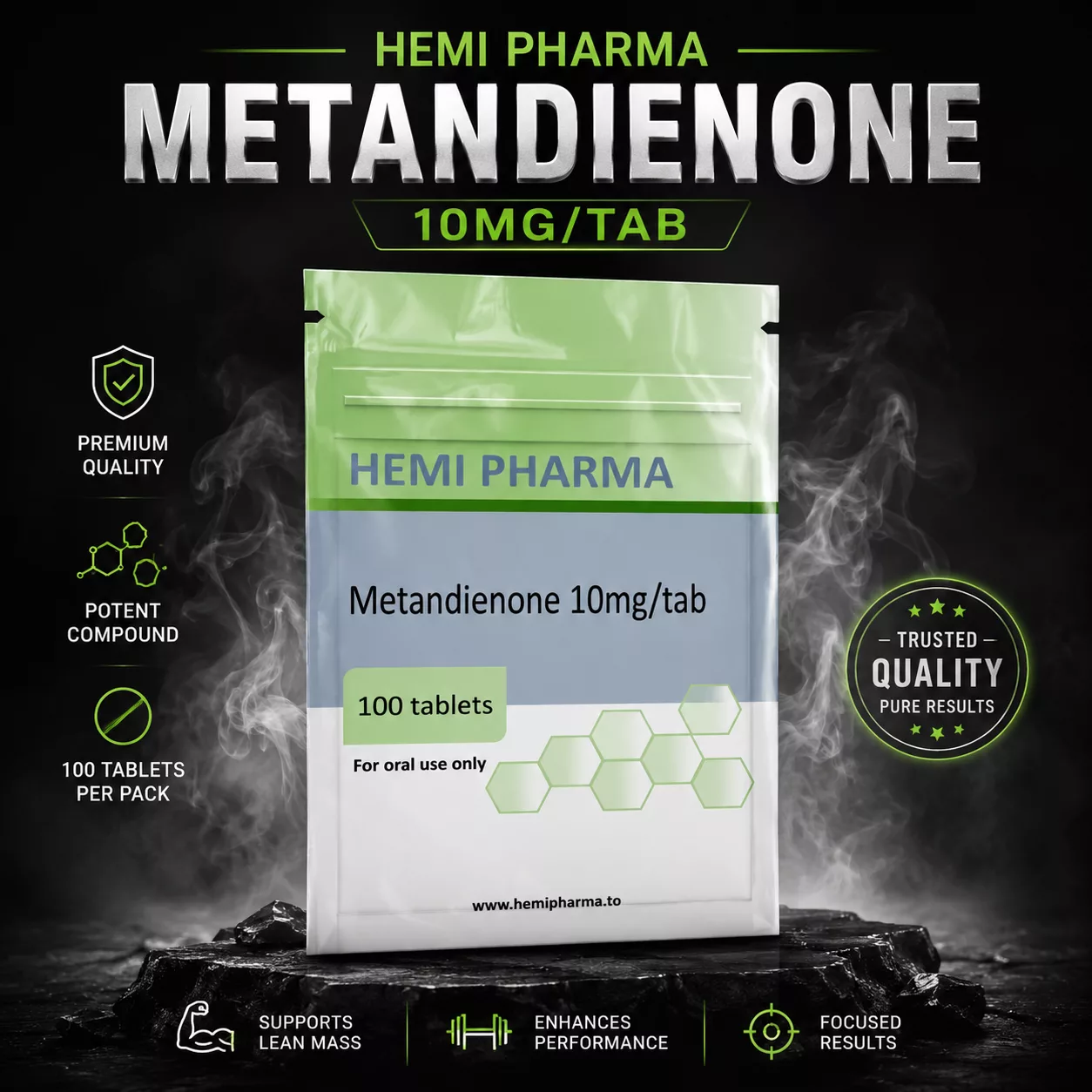 Hemi Pharma Dianabol (Metandienone) 10mg