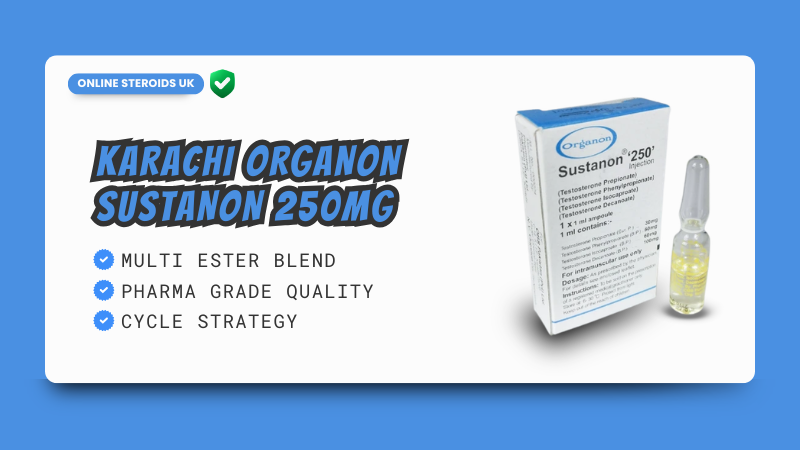 Karachi Organon Sustanon 250mg in UNITED KINGDOM UK
