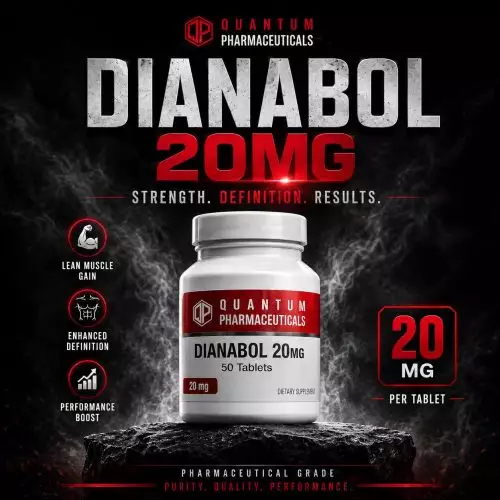 Quantum Dianabol 20 – 20mg x 50 tabs