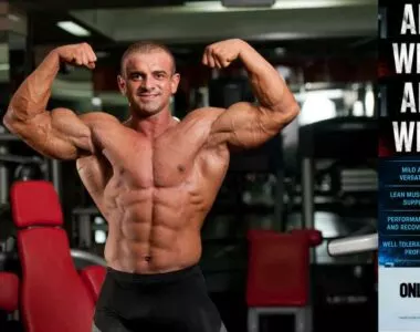Anavar vs Winstrol comparison featuring an athlete in a gym representing two oral steroid categories