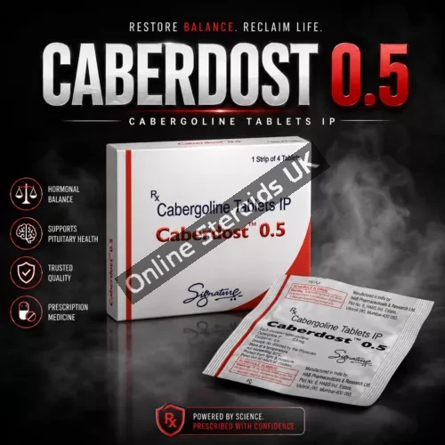 Cabergoline Tablets IP. Caberdost 0.5mg